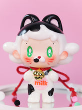 TOTO Vinyl Lucky Cat Series 3 styles black cat cow cat calico 13cm - 5 | MeeGo Studio