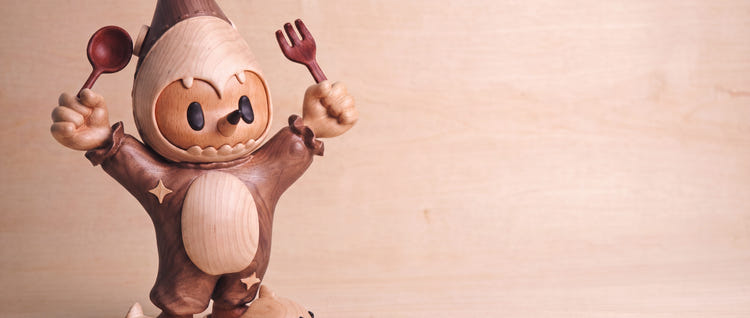 Limited Edition Art Wood Sculpture